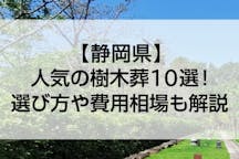 静岡県のおすすめ樹木葬10選！費用相場とペットの可否で徹底比較