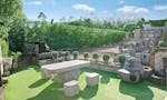 春日部メモリアルヒルズ 園内風景