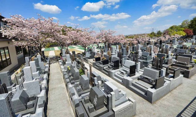 建功寺菊名墓地