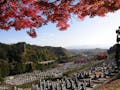 京都霊園 秋の紅葉も美しい