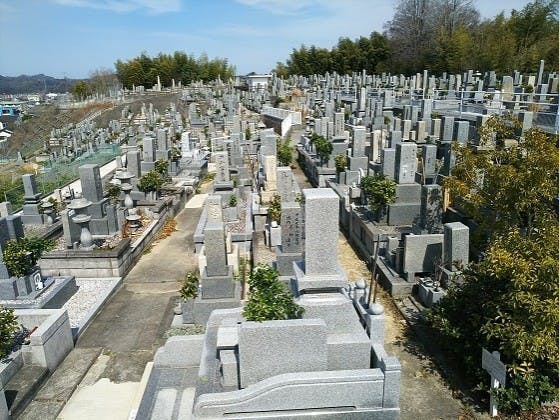 松山市営 大明神墓地の画像