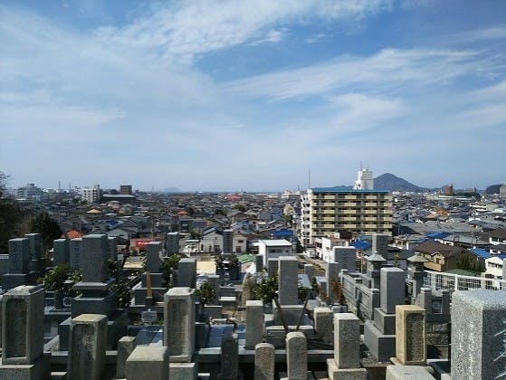 松山市営 大明神墓地