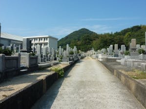 松山市営 梅津寺墓地の画像
