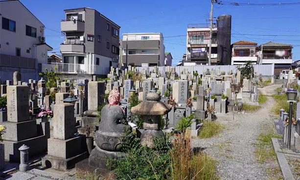 吹田市有川面墓地