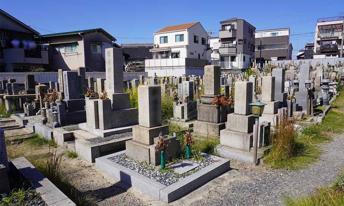 吹田市有川面墓地