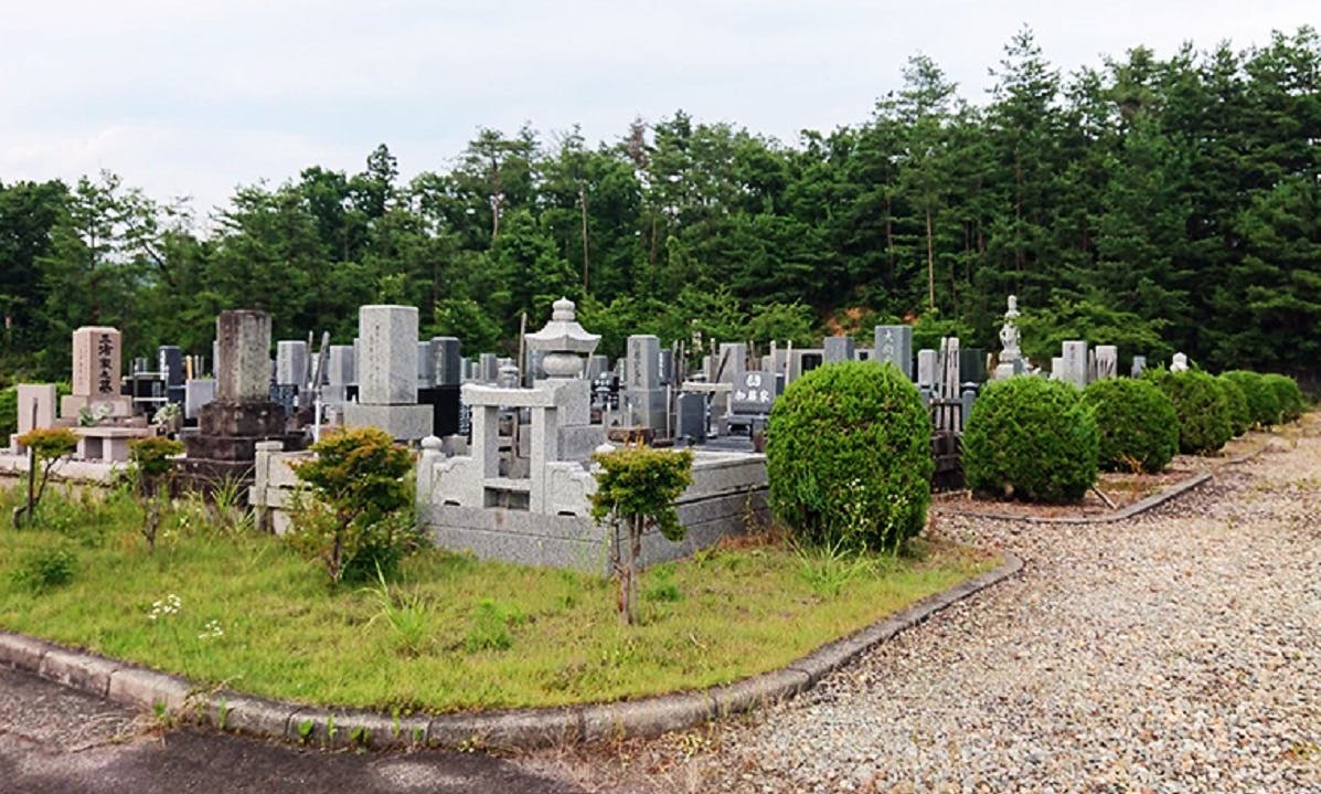 喜多方市営 上ノ山墓地公園の画像
