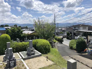 奈良市営 七条町南山墓地