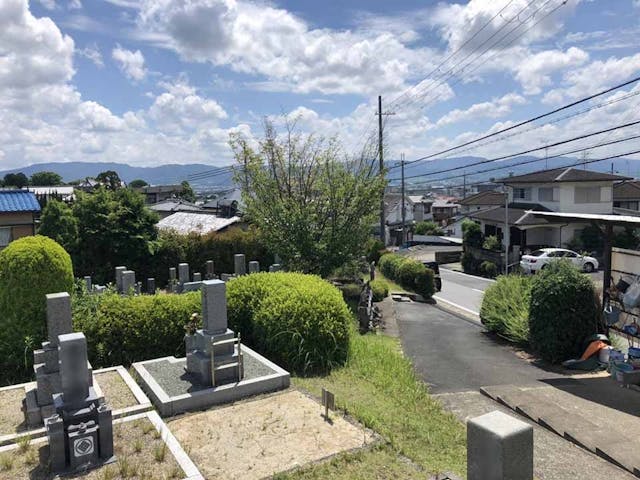 奈良市営 七条町南山墓地