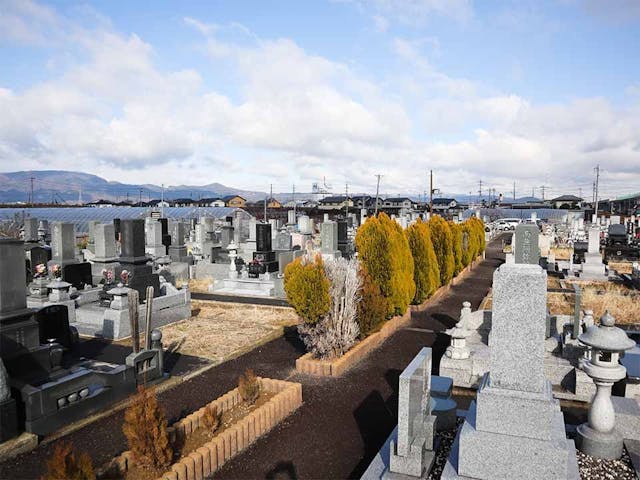須坂市営 高梨霊園