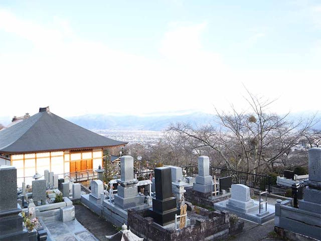 霊山寺墓地