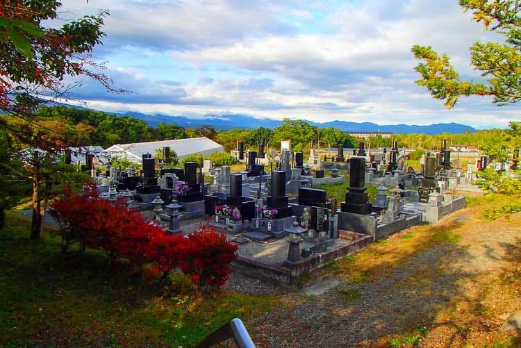 嬬恋村共同霊園 浅間地区