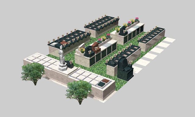 ひびき灘公園墓地(ひびき霊園) 一般墓・永代供養墓