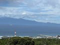 千の風みらい園 園内から望む海