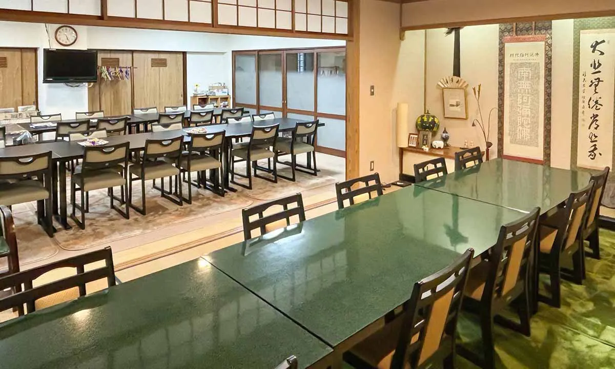 せたがや桜上水墓苑 会食・休憩室