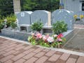 メモリアル富士見霊園 様々なデザインお墓並びます