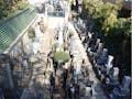 海福寺墓苑 上下2段構造の墓地