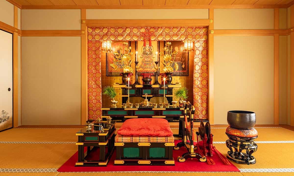 総本山金剛峯寺 高野山中之橋霊園 法要室