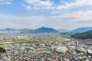 安芸城北霊園 霊園からの風景