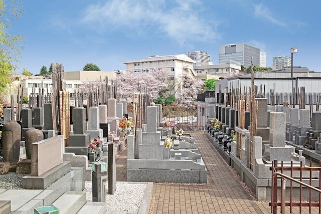 品川区・東五反田 嶋津山墓苑