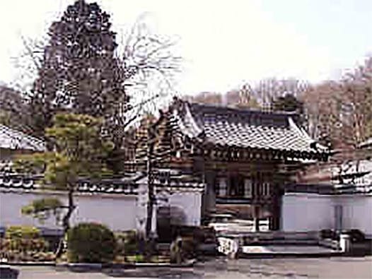 簗田寺 一処の碑