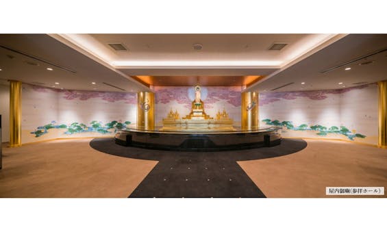 春秋苑 青蓮堂 屋内御廟 (納骨堂)