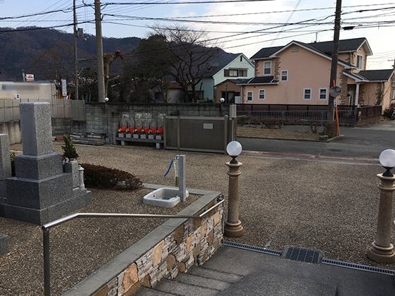 サンライズドリーム萩 永代供養墓 墓地風景