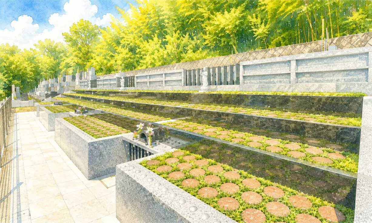 興福寺墓苑 永代供養墓・樹木葬(八王子市)の樹木葬