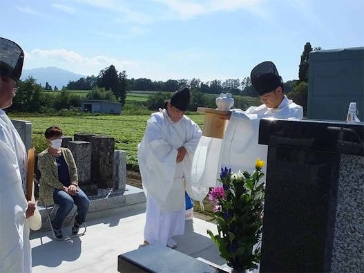 白山神社 永代供養墓 祖霊殿