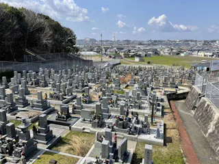 山中田墓地