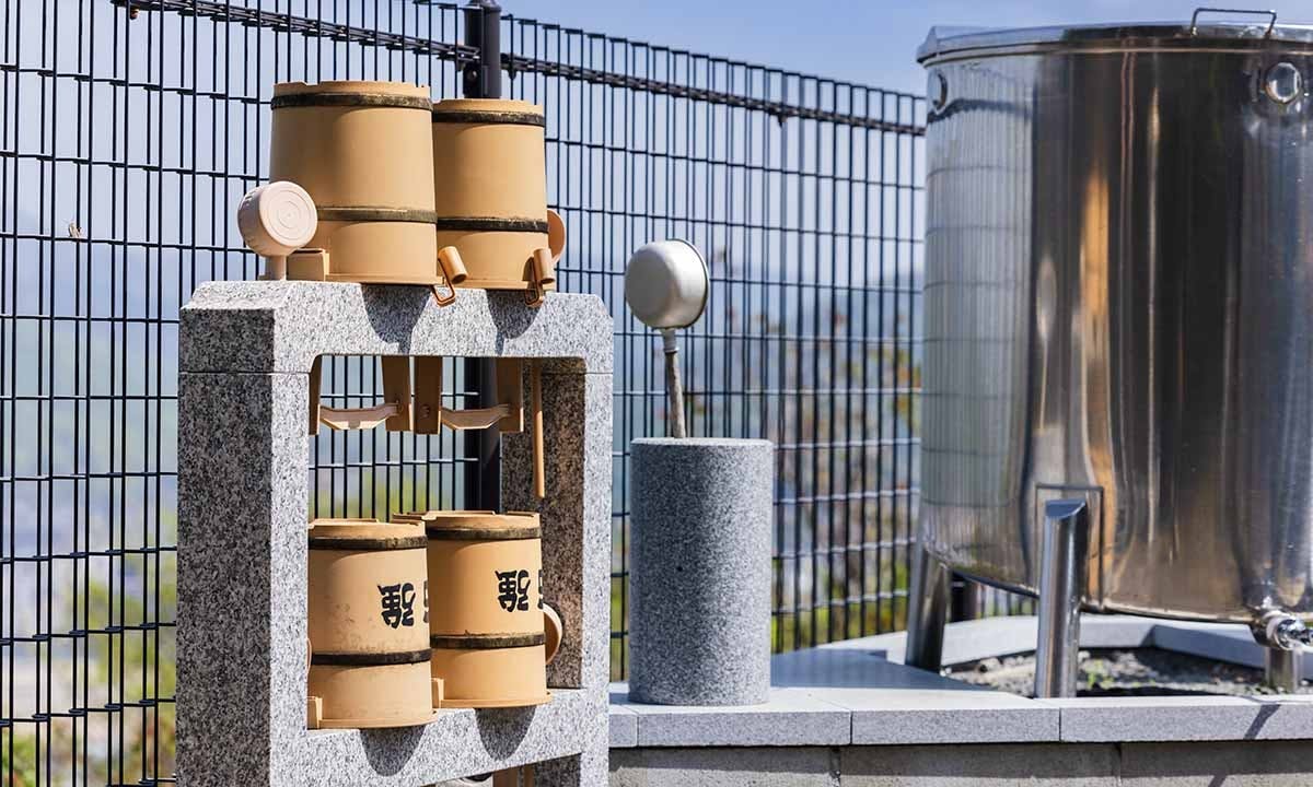 筆影苑 水汲み場