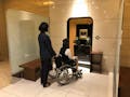 屋内墓苑 熱田の杜 最勝殿 無料レンタルの車椅子、多目的トイレの準備もございます。