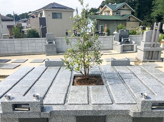 川越市下広谷共同墓地 樹木葬