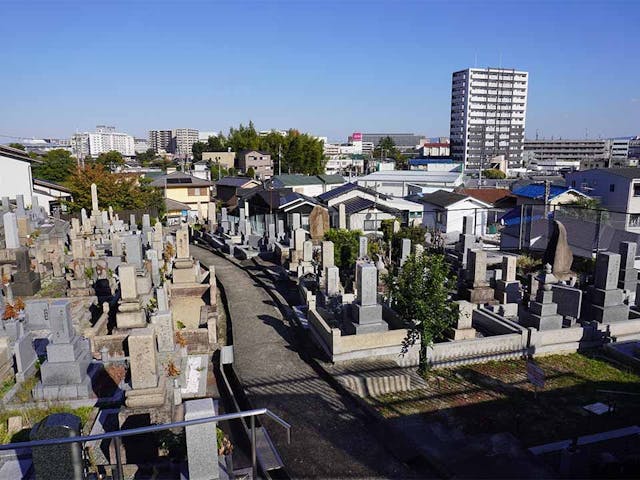 下穂積共同墓地