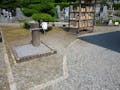 坂田霊園 水場には常時水桶が設置されております。