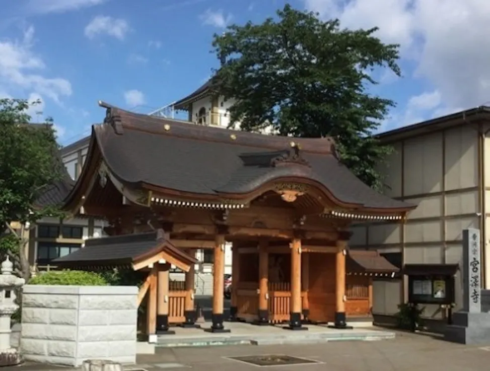 宮澤寺(盛岡市本宮)の霊園