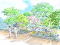 横浜市営（仮称）舞岡墓園 合葬式樹木型納骨施設イメージ