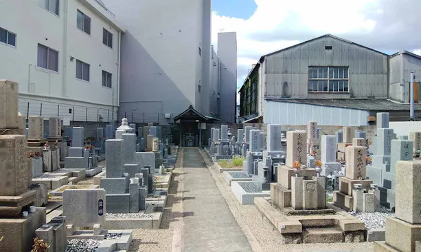 西高井田墓地
