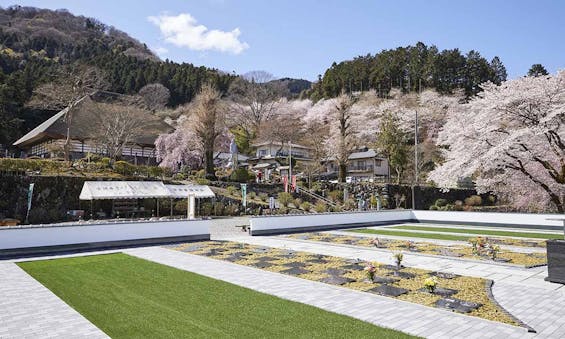 花の寺 宝積寺「宝桜の庭」樹木葬