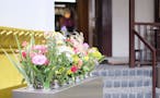 神楽坂の永代供養墓・樹木葬「真清浄寺」 綺麗な花々が飾られます
