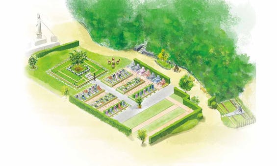 円城寺墓苑 樹木葬 Forest Garden