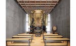 屋内墓苑 松栄山 仙行寺 沙羅浄苑 7階は天井絵も美しい仙行寺本堂がございます。
