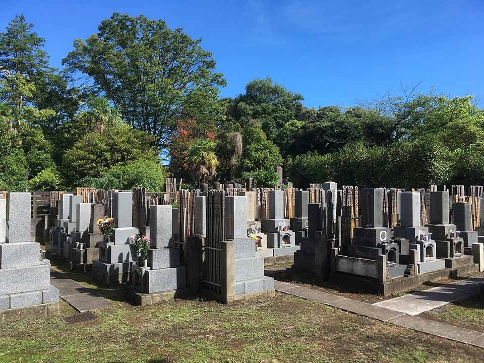 長伝寺墓苑の画像