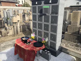 長寳寺 のうこつぼ