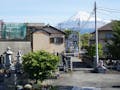 立安寺永代供養墓 施無畏 本堂から見る富士山