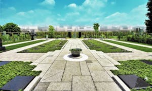 和モダン庭園墓 小平 寳縁の庭の画像