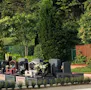 バラの里 おぎの聖地公園 緑豊かな園内風景