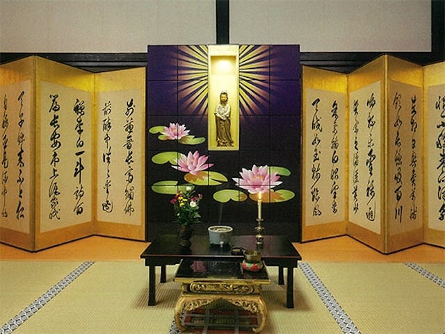 明厳寺 室内お墓「納骨檀」