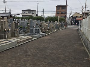 東大阪市 松原墓地の画像