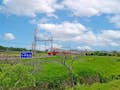 伊勢原樹木葬墓地 墓苑からの小田急線