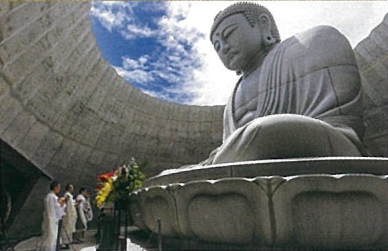 真駒内滝野霊園 頭大仏